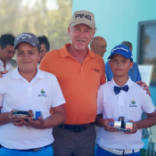 Image of Alberto Baños Ramos, from the Alcaidesa Golf Academy, wins the Andalusian Golf Pitch & Putt Final Tournament. | La Hacienda Alcaidesa Links Golf Resort